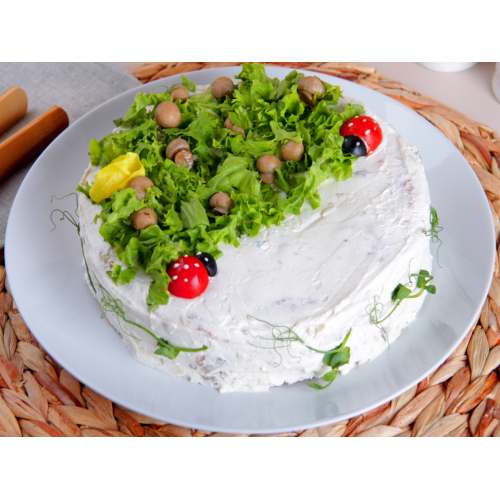 Торт закусочный ЛЕСНАЯ ПОЛЯНА (мясной) Торт закусочный ЛЕСНАЯ ПОЛЯНА (мясной)