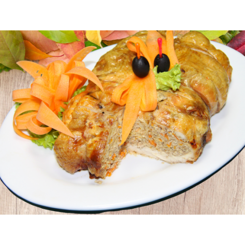 Мясной рулет НАПОЛЕОН с блинчиками