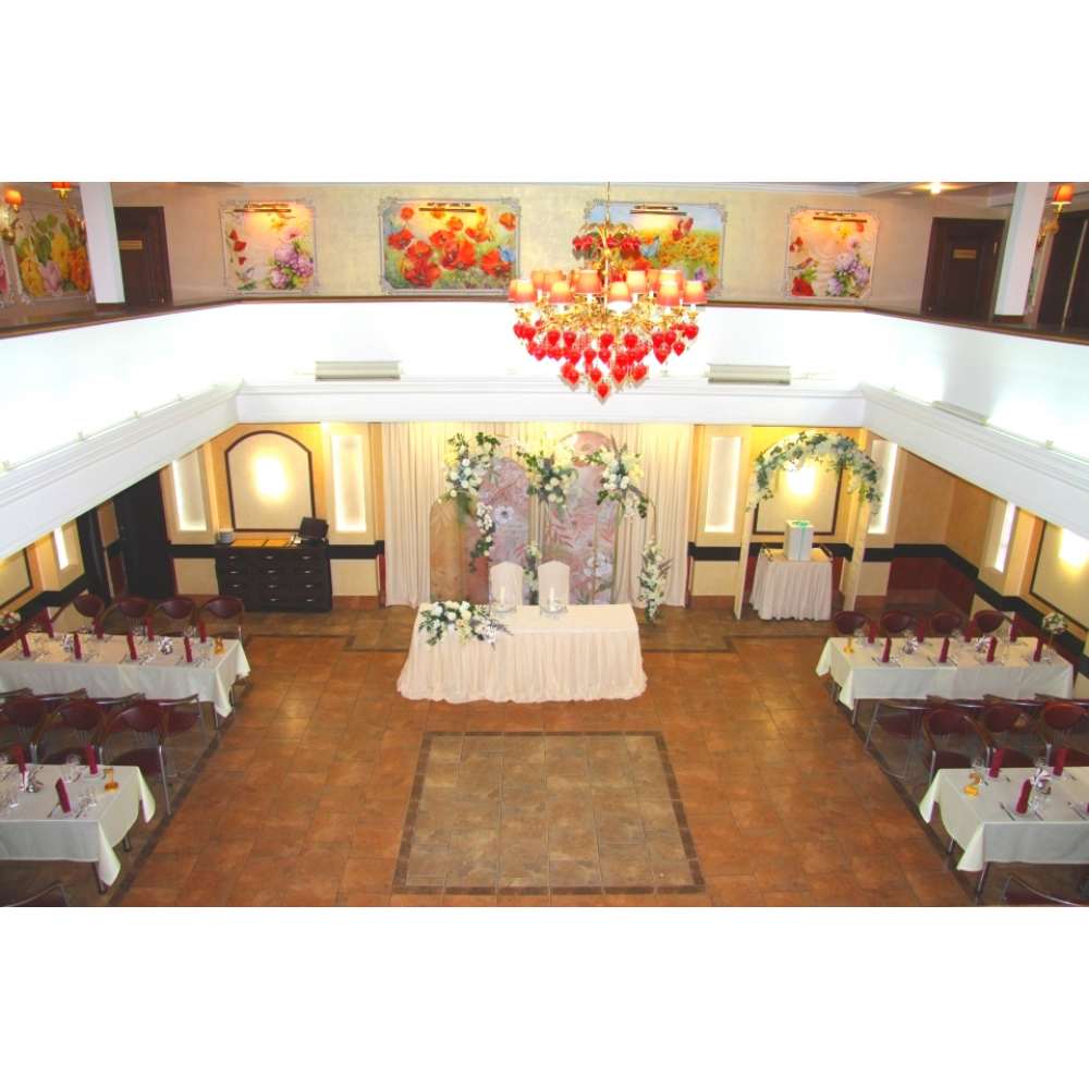 Банкетный зал БАРХАТНЫЙ для свадьбы. До 90 гостей