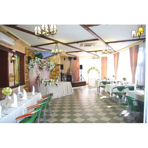 Банкетный зал ИЗУМРУДНЫЙ для свадьбы до 50 гостей