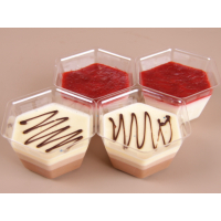 ПАННА КОТТА + ТРИ ШОКОЛАДА (мини) 2+2 ПАННА КОТТА + ТРИ ШОКОЛАДА (мини) 2+2