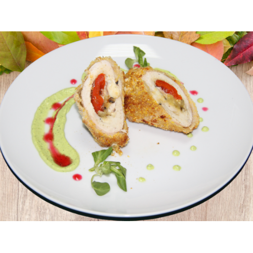 Рулетик из курицы А-ЛЯ ПУЛЯРИК с помидором