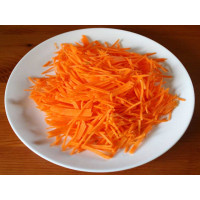 Морковь нашинкованная