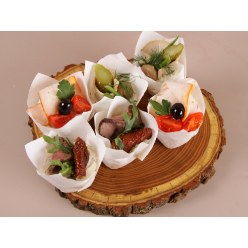Сет КАПКЕЙКОВ (с бужениной, ростбифом, с курицей)