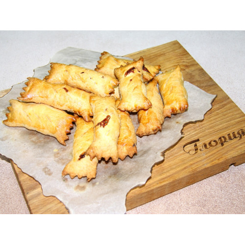Бурбончики с курицей и грибами (мини)