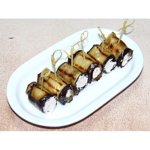 Баклажаны с сырно-ореховым стержнем  Баклажаны с сырно-ореховым стержнем