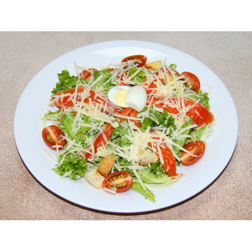 Салат ЦЕЗАРЬ с семгой