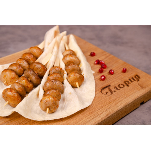 Шашлычок из шампиньонов 60 гр Шашлычок из шампиньонов 60 гр